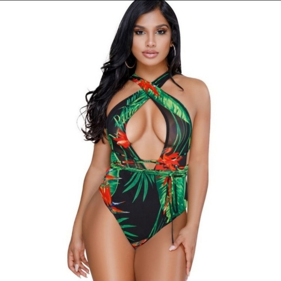 SOLD OUT 🐦of Paradise Swimsuit & Coverup Set XL - Picture 2 of 8